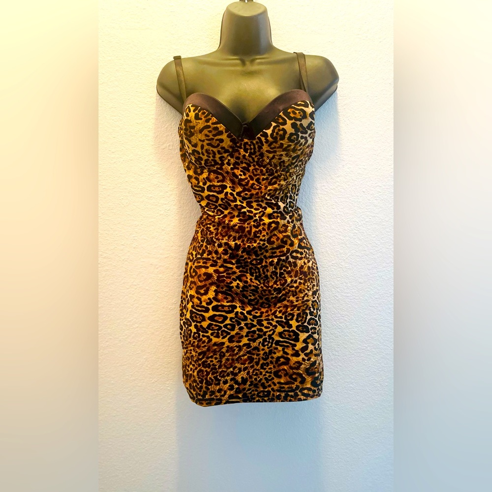 Beautiful leopard dress/lingerie
